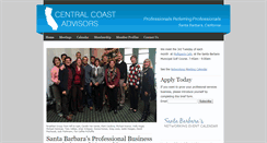 Desktop Screenshot of centralcoastadvisors.com